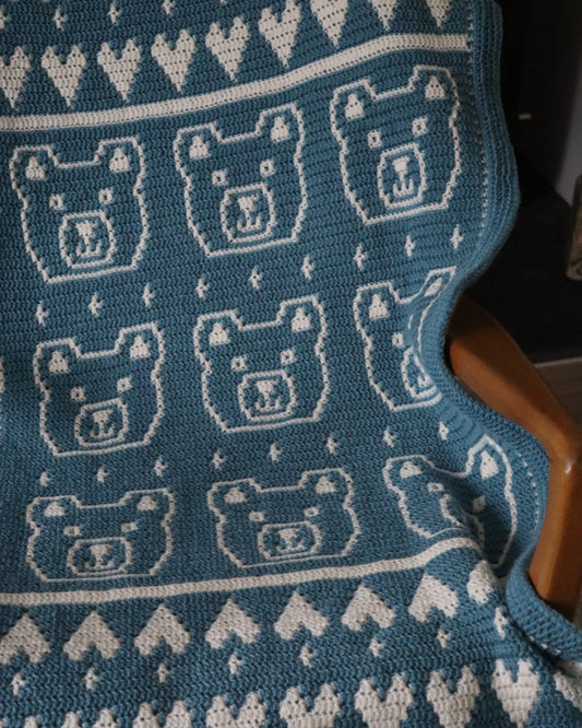 Bertie Bear Blanket
