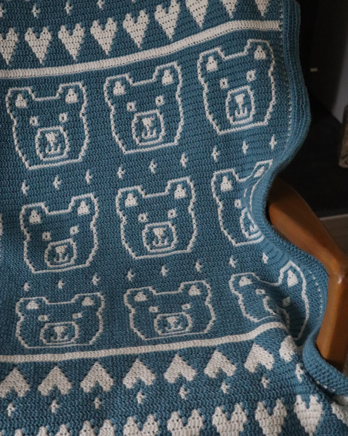 Bertie Bear Blanket